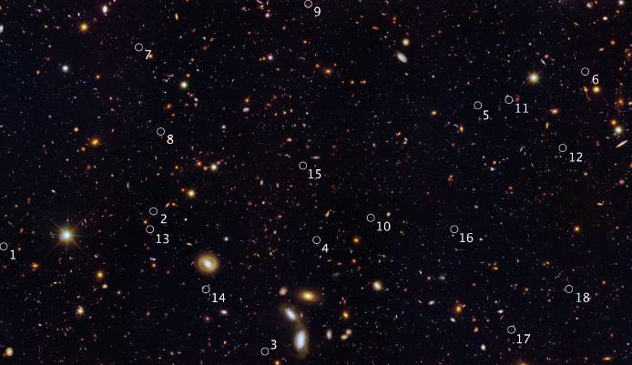 Trpasličí galaxie pozorované Hubblovým teleskopem