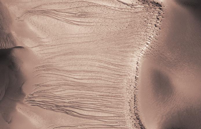 Mars, Russellův kráter